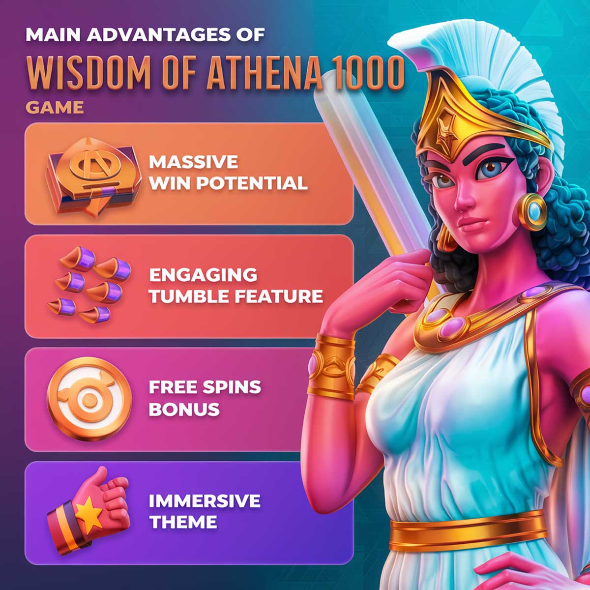 wisdom of athena slot machine game